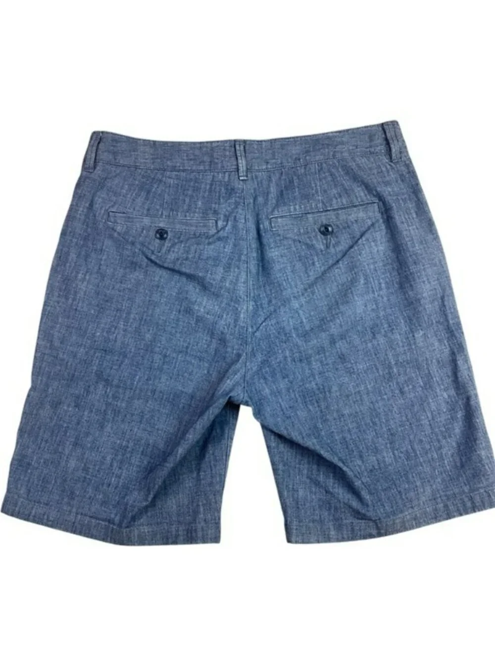 Flint & Tinder Shorts Mens 31 Chambray Shorts Blue